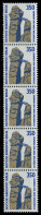 BERLIN DS SEHENSWÜRDIGKEITEN Nr 835R Postfrisch 5ER STR X9011EE - Unused Stamps