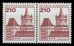 BRD DS BURGEN U. SCHLÖSSER Nr 998 Postfrisch WAAGR PAAR S98872E - Unused Stamps