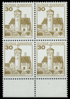 BRD DS BURGEN U. SCHLÖSSER Nr 914 Postfrisch VIERERBLOC X92BC9E - Neufs