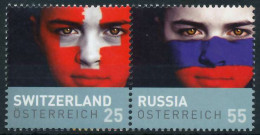 ÖSTERREICH 2008 Nr 2743 50 WZda Postfrisch WAAGR PAAR X2555C6 - Neufs