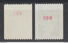 A AVOIR N° 000 ROUGE Sur N°2062 Et 2103 Neuf** - Unused Stamps