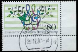 BRD BUND 1987 Nr 1319 Gestempelt FORMNUMMER 2 X579BE2 - Used Stamps