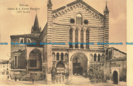 R659881 Verona. Chiesa Di S. Fermo Maggiore. XIV Secolo. Cart. Anon. A. Mondador - Monde