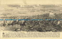 R659882 Panorama Of The Battle Of Waterloo. The Fight Began With The Attack On T - Monde