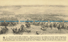 R659884 Panorama Of The Battle Of Waterloo. Between The Chasseurs A Cheval Light - Monde