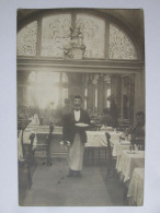 Rare! Romania-Cluj:Restaurant Interieur C.pos.photo 1911/Restaurant Interior Photo Post.mailed 1911 - Romania