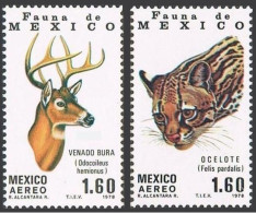 MEXICO 1978 FAUNA 1605/06  ** - Mexique