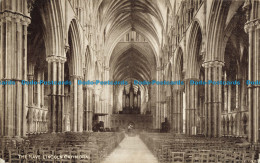 R659187 Lincoln Cathedral. The Nave. Dainty Series - Monde