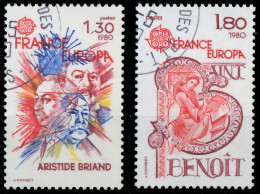 FRANKREICH 1980 Nr 2202-2203 Gestempelt X599D4A - Gebruikt