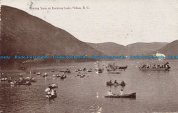 R659905 Nelson. B. C. Boating Scene On Kootenay Lake. Thomson Stationery. Tom Jo - Monde