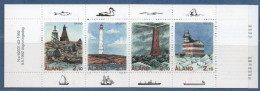 Aland 1992 Lighthouses Stamp Booklet MNH Rannö, Skälskär, Lagskar, Märket - Other (Sea)