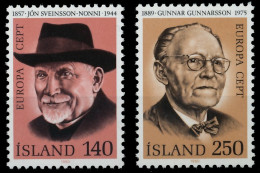 ISLAND 1980 Nr 552-553 Postfrisch S1C325A - Unused Stamps