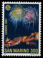 SAN MARINO 1981 Nr 1226 Postfrisch X5AA0A2 - Unused Stamps