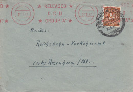 Bund Zensurpost Aus Dem Jahr 1947 Von Bönnigheim Nach Rosenheim - Lettres & Documents
