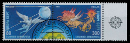 GRIECHENLAND 1991 Nr 1777A-1778A Gestempelt WAAGR PAAR X5D30E6 - Used Stamps