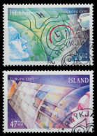 ISLAND 1991 Nr 742-743 Gestempelt X5D321A - Used Stamps