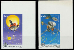 UNGARN 1991 Nr 4133B-4134B Postfrisch ECKE-ORE X5D3482 - Unused Stamps