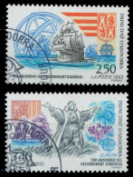 ANDORRA (FRANZ. POST) 1992 Nr 437-438 Gestempelt X5D8D4A - Used Stamps