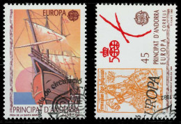 ANDORRA SPANISCHE POST 1990-2000 Nr 226-227 Gestempelt X5D8D9A - Used Stamps