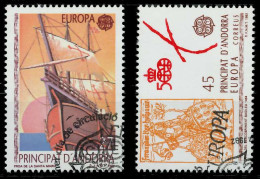 ANDORRA SPANISCHE POST 1990-2000 Nr 226-227 Gestempelt X5D8D9A - Gebruikt