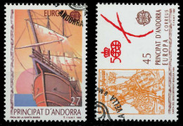 ANDORRA SPANISCHE POST 1990-2000 Nr 226-227 Gestempelt X5D8D9E - Gebruikt