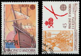 ANDORRA SPANISCHE POST 1990-2000 Nr 226-227 Gestempelt X5D8D92 - Used Stamps