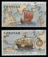 FÄRÖER 1992 Nr 231-232 Gestempelt X5D8E56 - Färöer Inseln
