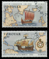 FÄRÖER 1992 Nr 231-232 Gestempelt X5D8E5E - Faroe Islands
