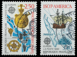 FRANKREICH 1992 Nr 2899-2900 Gestempelt X5D8ECE - Used Stamps