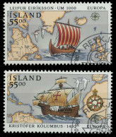 ISLAND 1992 Nr 762-763 Gestempelt X5D90EA - Gebruikt