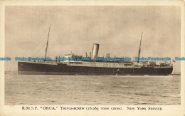 R659256 New York Service. R. M. S. P. Orca. Triple Screw. Royal Mail. The Comfor - Monde