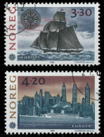 NORWEGEN 1992 Nr 1096-1097 Gestempelt X5D9296 - Used Stamps