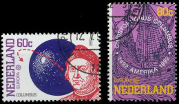 NIEDERLANDE 1992 Nr 1441-1442 Gestempelt X5D9272 - Used Stamps