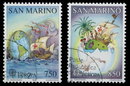 SAN MARINO 1992 Nr 1508-1509 Gestempelt X5D938E - Used Stamps