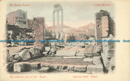 R659273 The Roman Forum. The Entrance Gate Of The Regia. P. Becchini - Monde