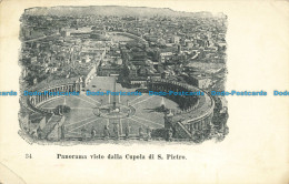 R659279 Panorama Visto Dalla Cupola Di S. Pietro - Monde