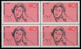 BRD BUND 1972 Nr 750 Postfrisch VIERERBLOCK S22795E - Ungebraucht