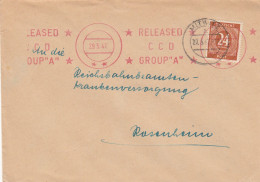 Bund Zensurpost Aus Dem Jahr 1947 Von Mitwiz Nach Rosenheim - Briefe U. Dokumente