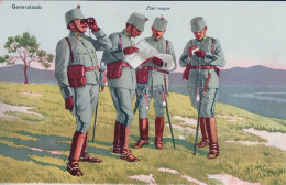 Armée Suisse, Schweizerische Felduniforme, Etat Major, Litho (1) - Uniforms