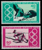 BRD BUND 1976 Nr 886-887 Postfrisch S233512 - Unused Stamps