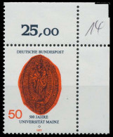 BRD BUND 1977 Nr 938 Postfrisch ECKE-ORE X6004A2 - Unused Stamps
