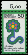 BRD BUND 1977 Nr 927 Postfrisch ORA X6005F2 - Unused Stamps