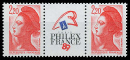 FRANKREICH 1985 Nr 2510AIZf-3W1 Postfrisch 3ER STR X625346 - Unused Stamps