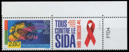FRANKREICH 1994 Nr 3021Zfr Postfrisch WAAGR PAAR ECKE-O X6254B2 - Unused Stamps