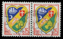 FRANKREICH 1960 Nr 1276 Gestempelt WAAGR PAAR X6254D2 - Used Stamps