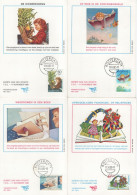 Netherlands Nederland Holland 1980 Maximum Cards Kind Buch Child Book Reading, Canceled In Rotterdam - FDC