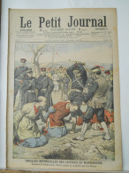 Le Petit Journal N°753 - 23 Avril 1905 - Mandchourie Chine Japon - Exécution - CHINA -  Effondrement Réservoir à Madrid - Le Petit Journal