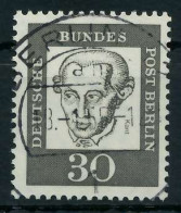 BERLIN DS BED. DEUTSCHE Nr 206 Zentrisch Gestempelt X64241A - Used Stamps