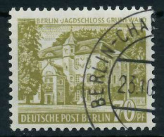 BERLIN DS BAUTEN 1 Nr 123 Gestempelt X642436 - Used Stamps