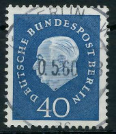 BERLIN DS HEUSS 3 Nr 185 Zentrisch Gestempelt X642446 - Usati